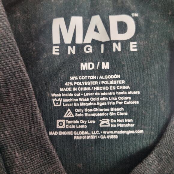 Mad Engine Men's Stay Fresh Short Sleeve T-Shirt - Forest Green M - Picture 5 of 6